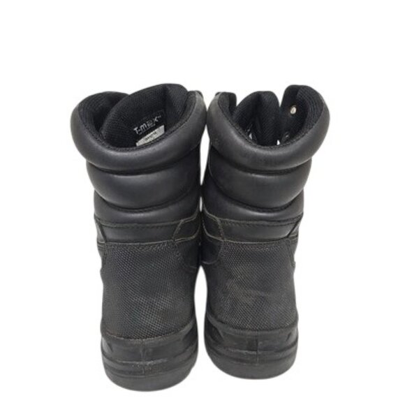 DAKOTA Men's 8'' 877 STEEL TOE STEEL PLATE SAFETY WORK BOOTS Black Size 11M - Picture 4 of 9